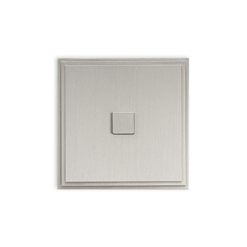 Druckschalter - TIARA - LARGE SQUARE  - Atelier Luxus - Einbau / Messing / modern