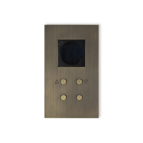 Schalter für Rollos - BESPOKE PRODUCTS - Atelier Luxus - für Hausautomationssystem / für Rollläden / Druck