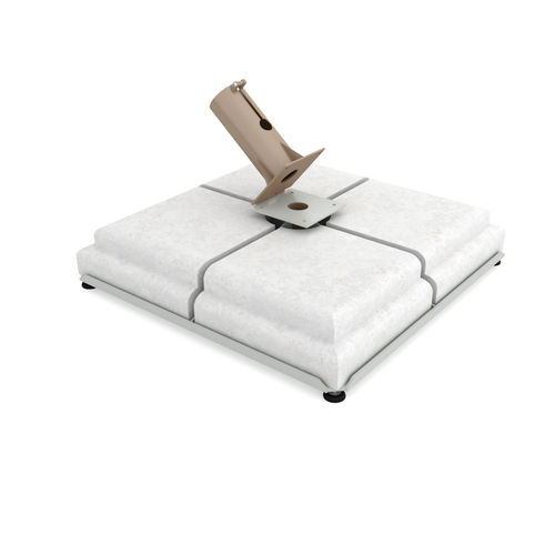 Metall-Sonnenschirmständer - BASE 90X90 MAGNUM E DEHOR - Poggesi