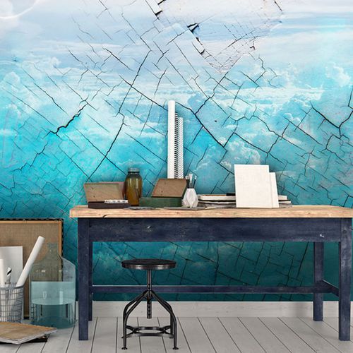 Moderne Tapete - ELEMENTS - Neodko - Vlies / Naturmotiv / Wellenmotiv