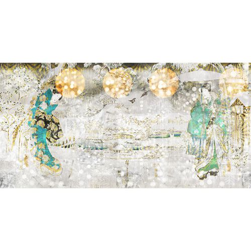 Tapete / originelles Design - LET IS SNOW - Neodko - Vlies / Naturmotiv / Blumenmotiv