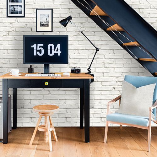 Ziegeloptik-Tapete - 3351A - Neodko - modern / Vlies / Vinyl