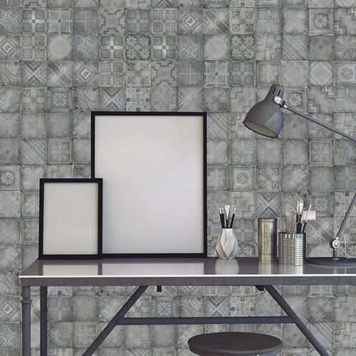 Moderne Tapete - SQUARE 3361A - Neodko - Vlies / Vinyl / geometrisches Muster
