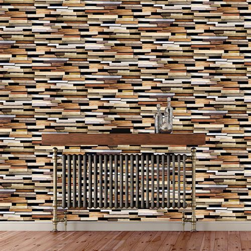 Holzoptik-Tapete - 3332A - Neodko - modern / Vlies / Vinyl