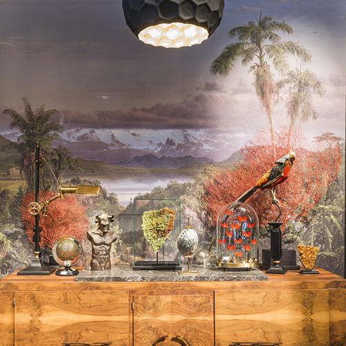 Klassische Tapete - L'ÎLE MYSTÉRIEUSE - Neodko - Vlies / Vinyl / Naturmotiv