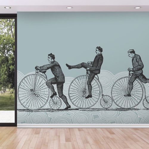 Moderne Tapete - BICYCLETTE - Neodko - Vlies / Vinyl / Panorama