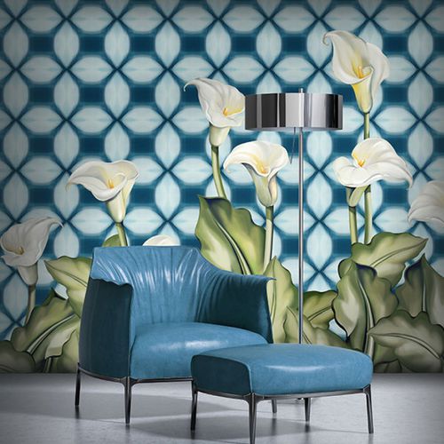 Stil-Tapete - ELLA - Neodko - Vlies / Vinyl / Blumenmotiv