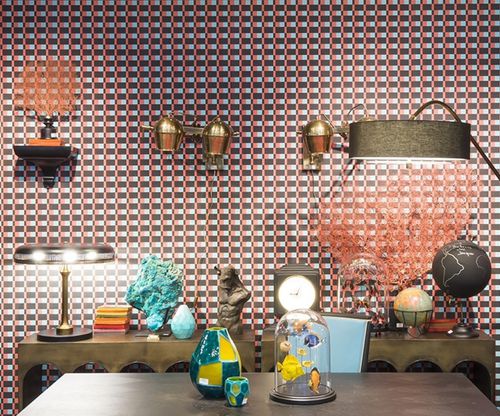 Moderne Tapete - TRESSAGE - Neodko - Vlies / Vinyl / geometrisches Muster
