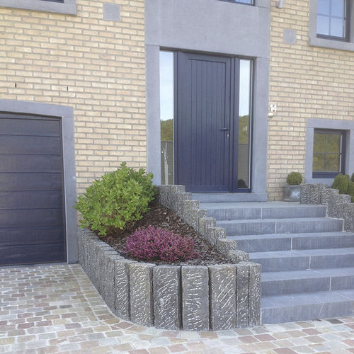 Lamellenzaun - KIARA  - Bauma-stone - Garten / Naturstein / modern