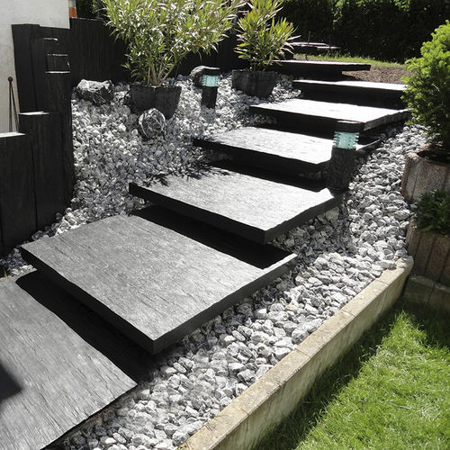 Natursteinstufe - STELLA  - Bauma-stone - Granit / rutschfest
