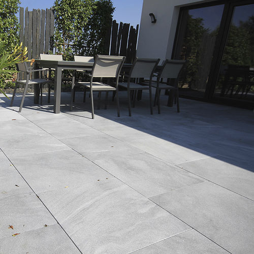 Natursteinplattenbelag - CRYSTAL - Bauma-stone - für Außenbereich / Fußgänger