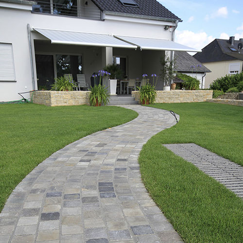 Sandstein-Pflasterstein - KANDLA GRIS - Bauma-stone - für Außenbereich / Fußgänger