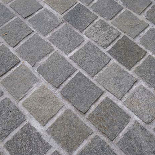 Quarzit-Pflasterstein - KAVALA  - Bauma-stone - für Außenbereich / Fußgänger