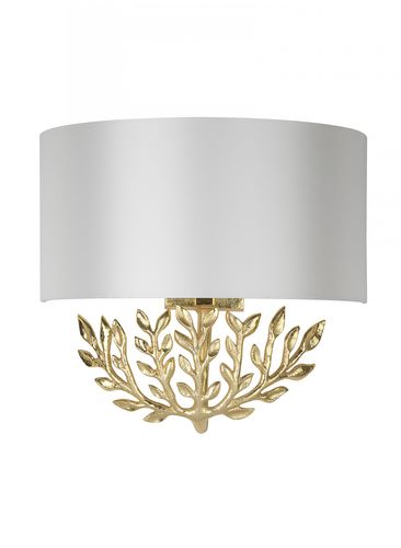 Klassische Wandleuchte - LEAF - Heathfield - für den Innenraum / Aluminium