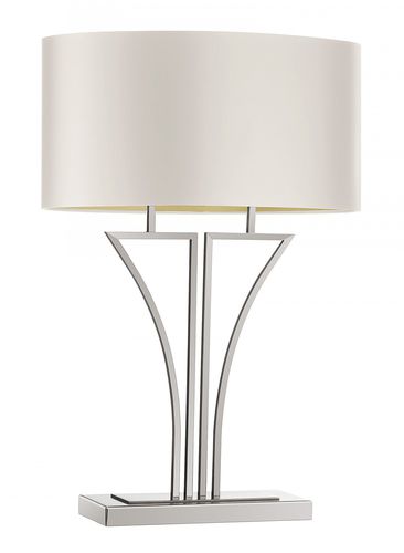 Tischlampe - YVES  - Heathfield - Metall / klassisch / mit Kabel