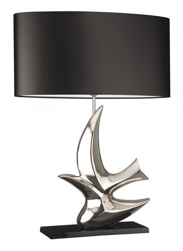 Tischlampe - COLUMBE  - Heathfield - Metall / klassisch / mit Kabel