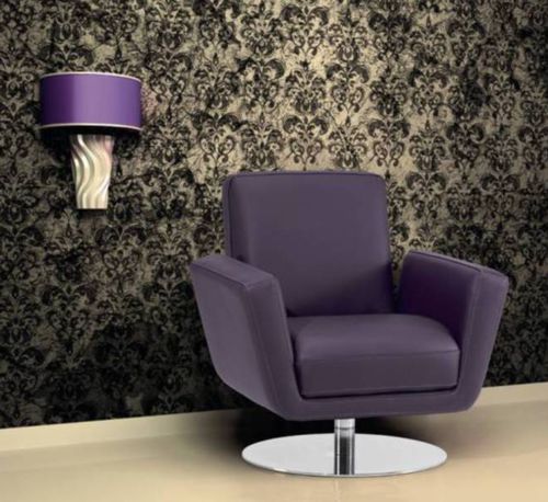 Moderner Sessel - COLIBRI - Very Sofa - Leder / Stoff / drehbar