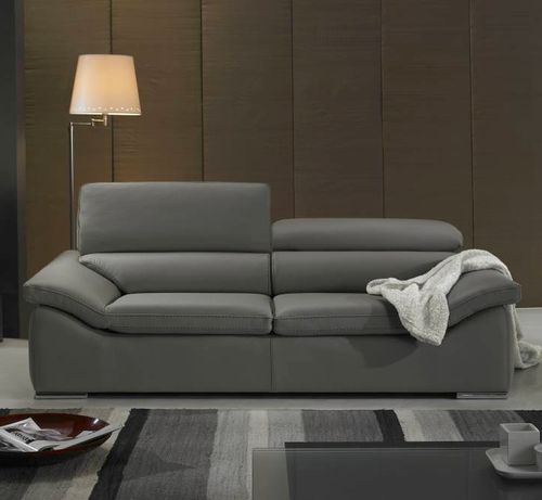 Modernes Sofa - PLANET - Very Sofa - Stoff / Leder / anthrazitfarben