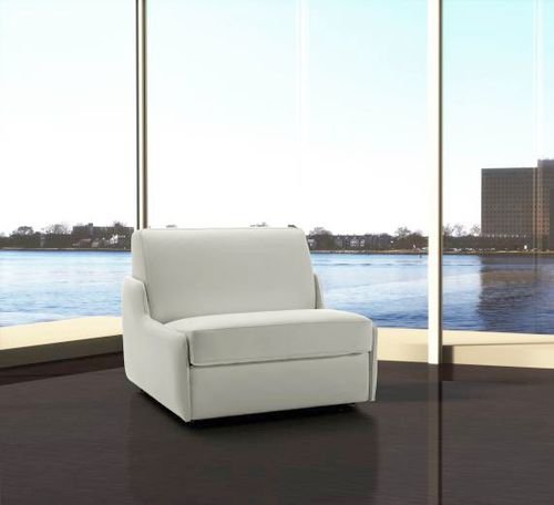Moderner Kaminsessel - DREAM - Very Sofa - Leder / Stoff / Bett