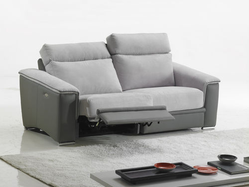 Modernes Sofa - LUXOR - Very Sofa - Stoff / Leder / grau