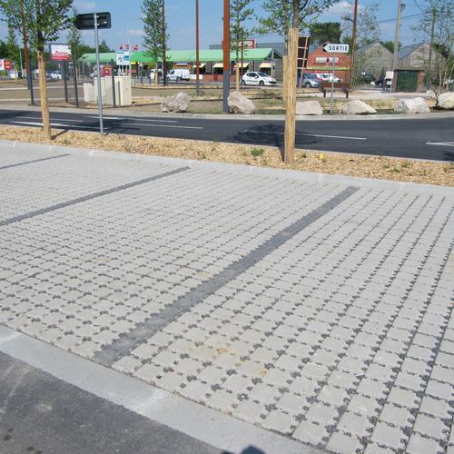 Pflasterstein zur Drainage - PERFORA - Bleijko - Beton / für Außenbereich / Fußgänger