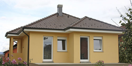 Fertigbauhaus - NATALY - Domprojekt - Bungalow-Stil / umweltfreundlich / modern