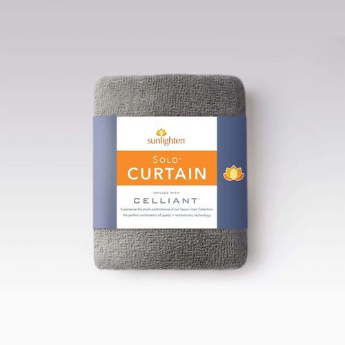 Vertikaler Vorhang - CELLIANT® SOLO  - Sunlighten - einfarbig / Stoff