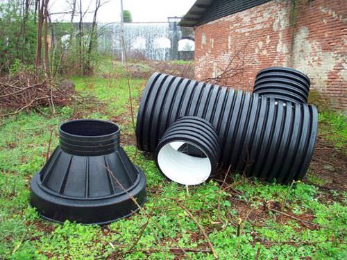 Polyethylen-Abwasserschacht - MADE FROM PIPE - Polieco - einbaubar