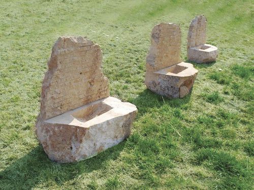 Garten-Springbrunnen - MANDRAS - Akrolithos S.A. - Stein