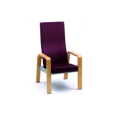 Moderner Sessel - 901 - Tagar - Stoff / Metall / Hochlehner