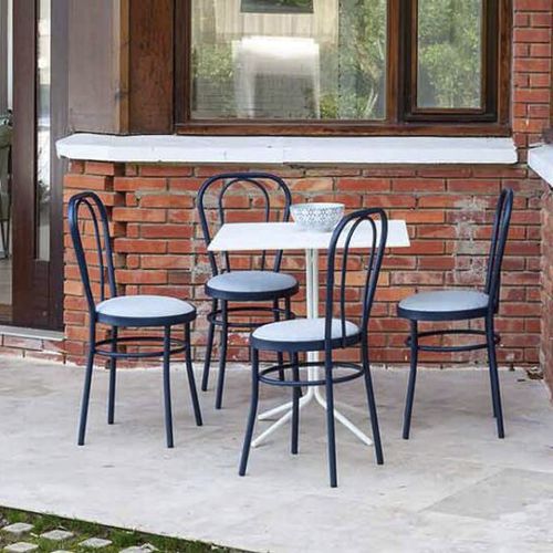 Moderner Stuhl - PUERTO - iSi Contract - für Garten / für den Innenraum / Stoff