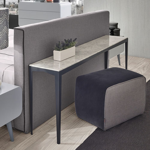 Moderner Konsolentisch - MIA - Vanguard Concept - Metall / Marmor / rechteckig