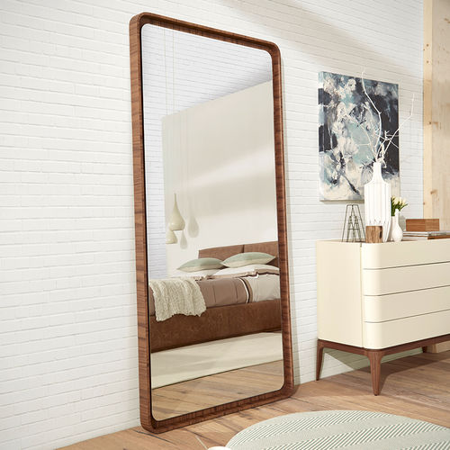 Wandmontierter Spiegel - STOCKHOLM - Vanguard Concept - modern / rechteckig / Holz