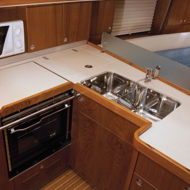 Holz-Spülbeckenunterschrank - BOAT/MOTORHOME/CAMPSITE - KERROCK - für Profiküchen / für professionellen Einsatz