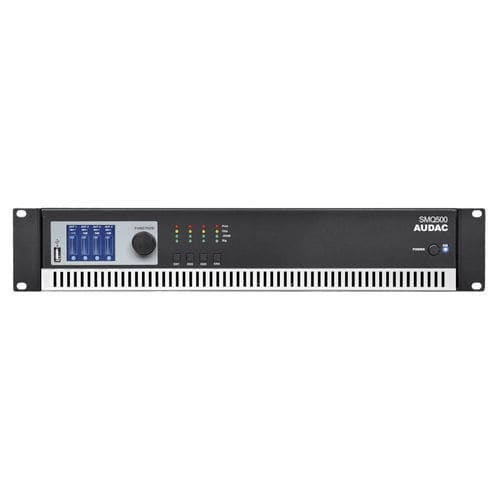 Audio-Verstärker - SMQ500 - Audac - 4-Zonen / mit Internetverbindung