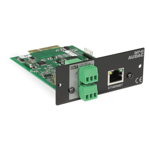 Audio-Steuerungsmodul - IMP40 - Audac - Einbau / Internet / Ethernet