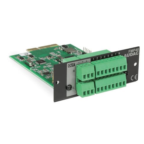 Audio-Steuerungsmodul - FMP40 - Audac - Einbau / USB / für den Innenraum