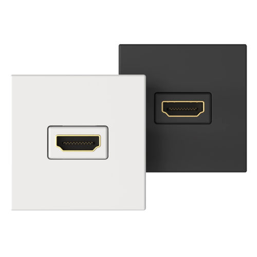 HDMI-Steckdose - CP45HDM - Audac - wandmontiert / Unterputz / modern