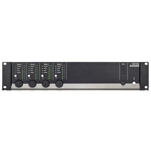 Audio-Verstärker - MTX48 - Audac - 4-Zonen / smart / mit Internetverbindung