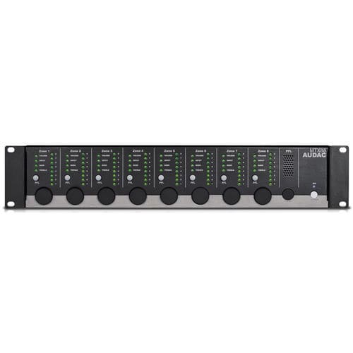 Audio-Verstärker - MTX88 - Audac - smart / mit Internetverbindung / Mehrzonen