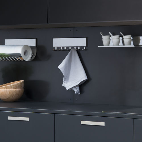 Metall-Anrichte - Ronda Design - Glas / Keramik
