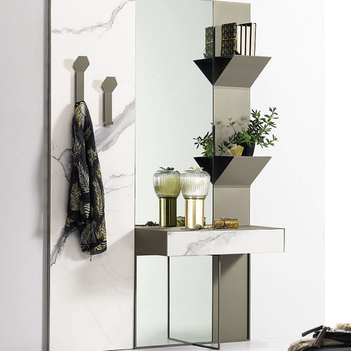 Moderner Eingangsbereich - Ronda Design - wandmontiert / lackiertes Holz / amerikanischer Nussbaum