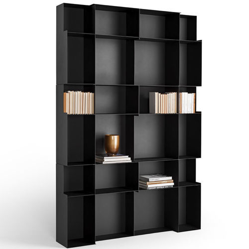 Modul-Bücherregal - POLIS - Ronda Design - modern / für Büro / Metall