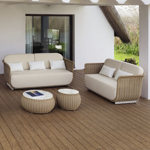 Modernes Sofa - PALMA - ARKIMUEBLE - für Garten / Stoff / mit Armlehnen