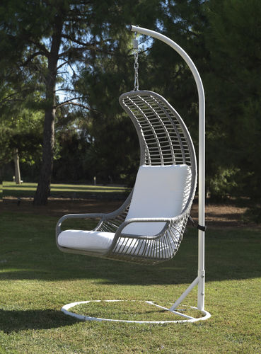 Moderner Hängender Stuhl - SIENA - ARKIMUEBLE - für Garten / für Terrasse / Stoff