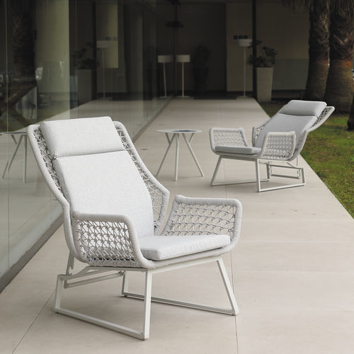 Moderner Relaxsessel - VERONA - ARKIMUEBLE - Acrylgewebe / Aluminium / schrägstellbar