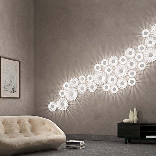 Moderne Wandleuchte - LOTO - Marchetti Illuminazione - für den Innenraum / Kupfer / rund