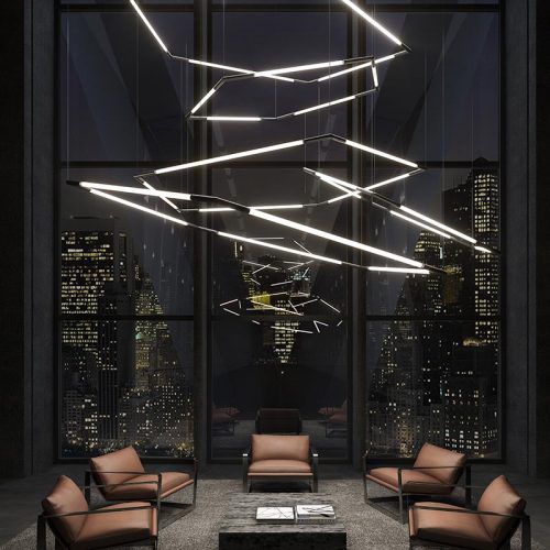 Hängeleuchte - 360° - Marchetti Illuminazione - LED / linear / IP20