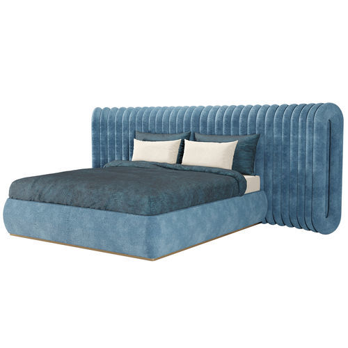 Doppelbett - POST-FUTURE II - Malabar - modern / Polster / gepolstertes Kopfteil