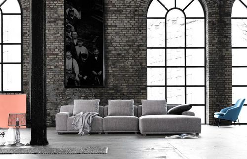 Modulsofa - LOFT - Wendelbo - modern / Stoff / Leder